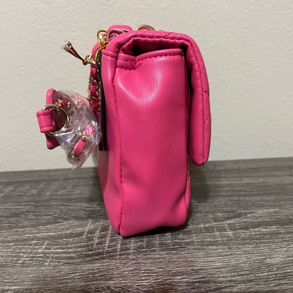 Bebe Mini Crossbody Hot Pink NEW Valentine gift - Picture 4 of 4